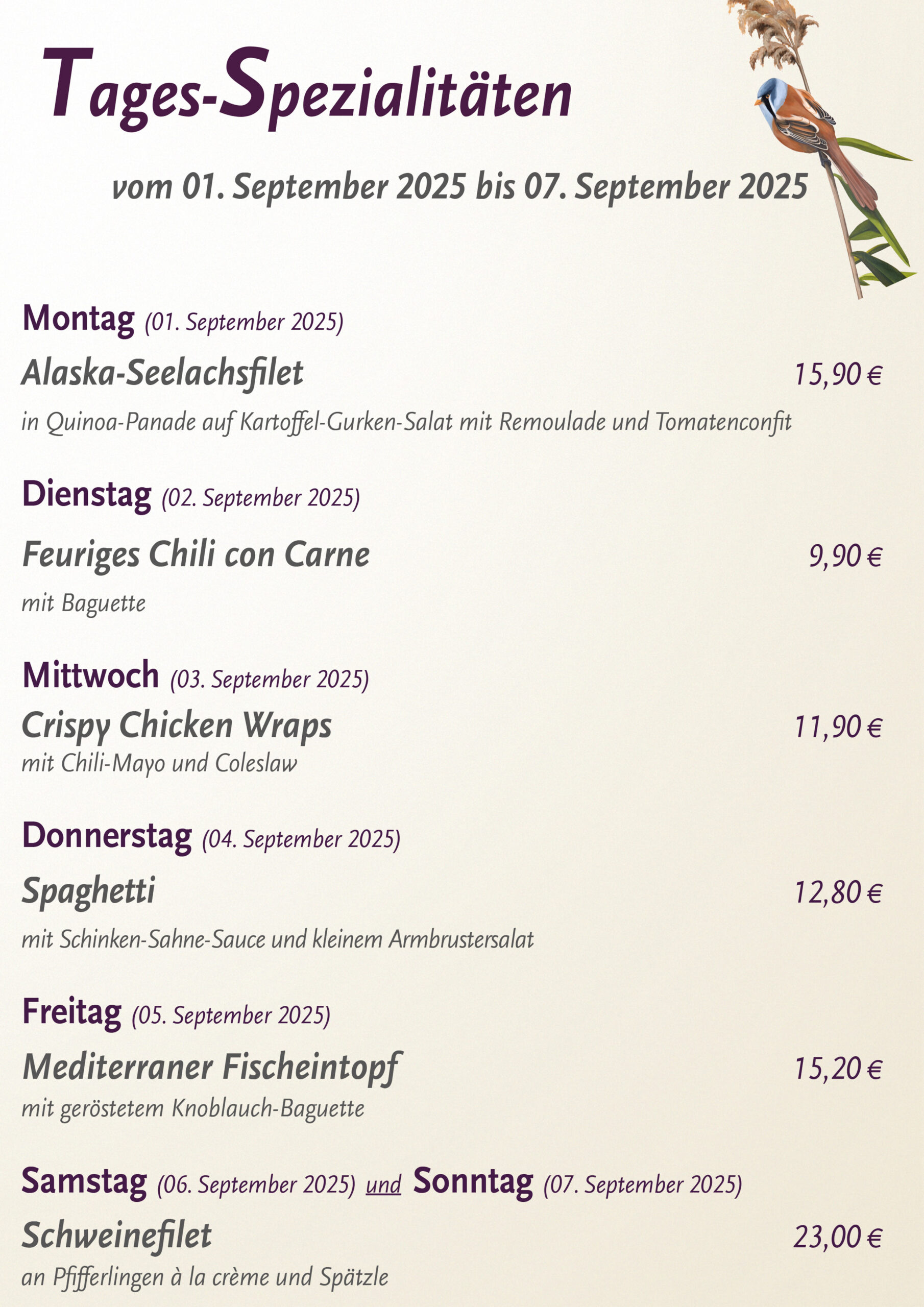 Armbrusters_Lieblingsplatz_Tagesspezialitaeten_01-09-2025--07-09-2025_KW_36