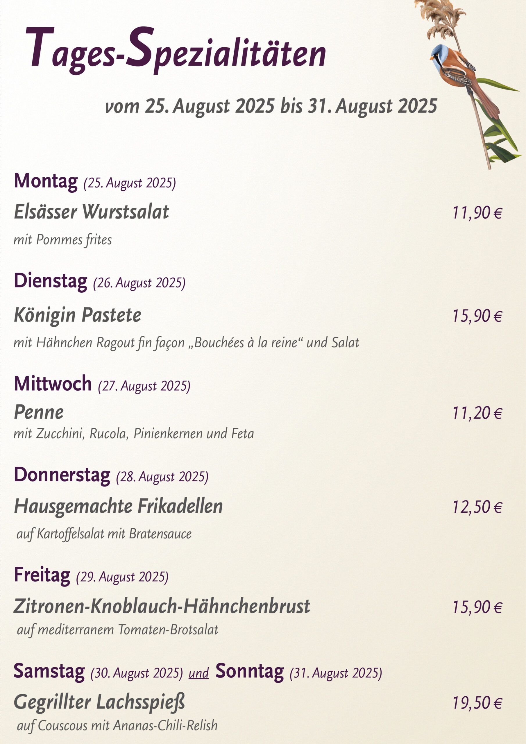 Armbrusters_Lieblingsplatz_Tagesspezialitaeten_25-08-2025--31-08-2025_KW_35
