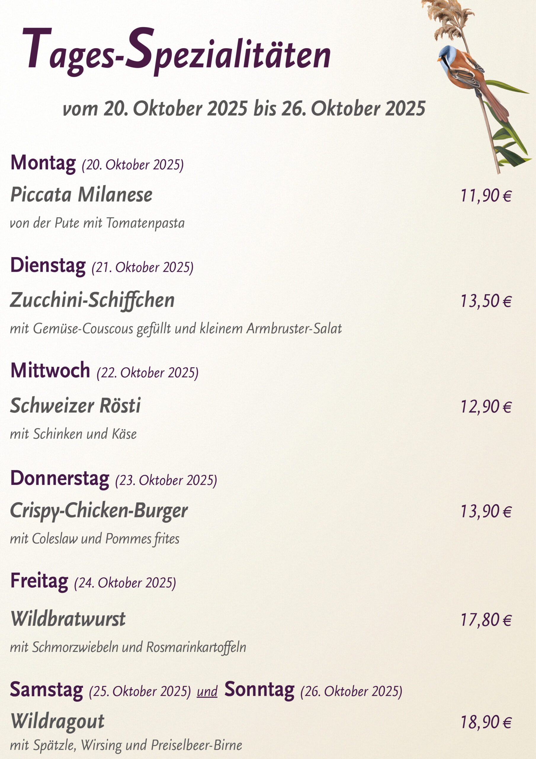 Armbrusters_Lieblingsplatz_Tagesspezialitaeten_20-10-2025--26-10-2025_KW_43