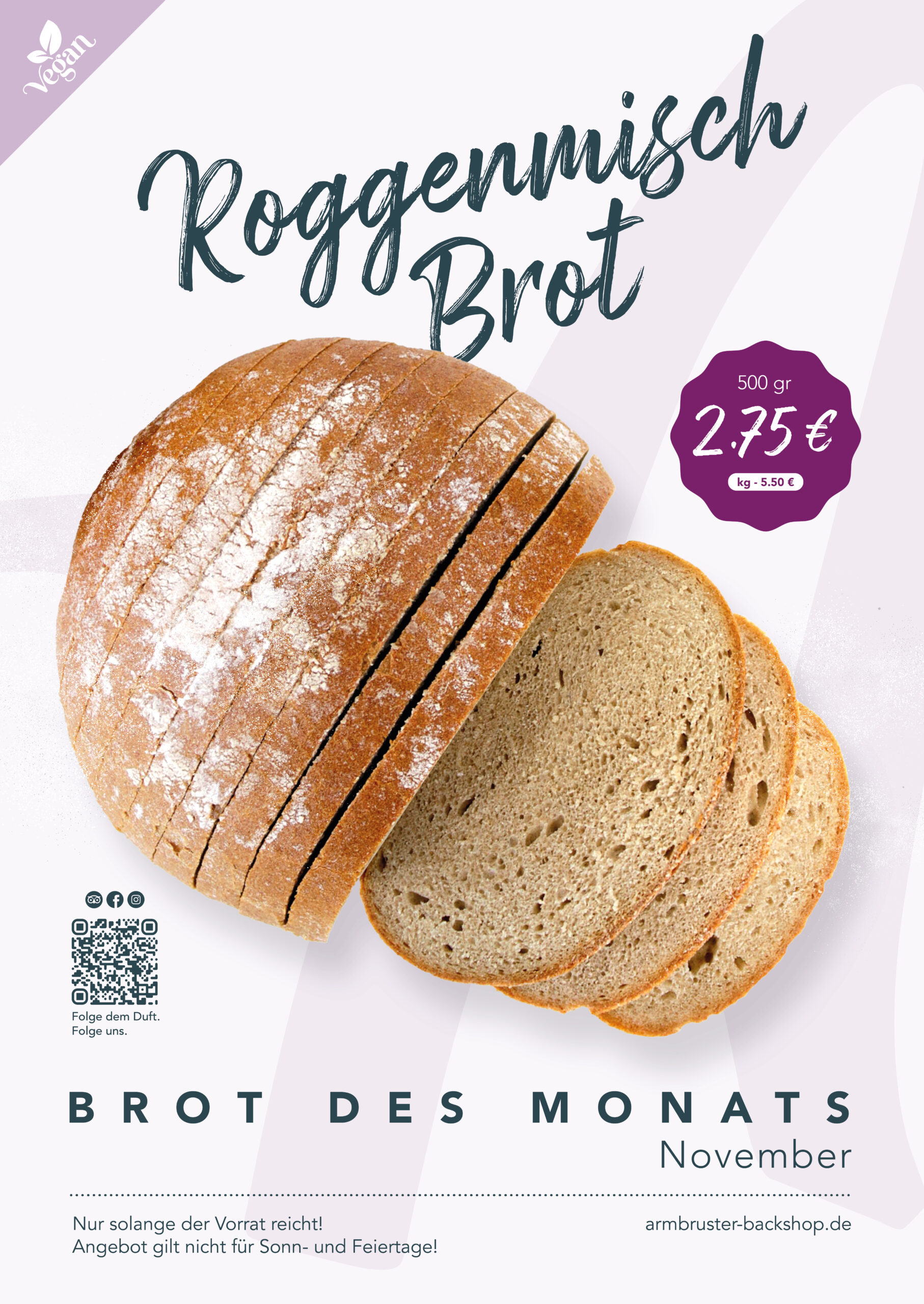 Brot des Monats Roggenmischbrot Brot des Monats Roggenmischbrot