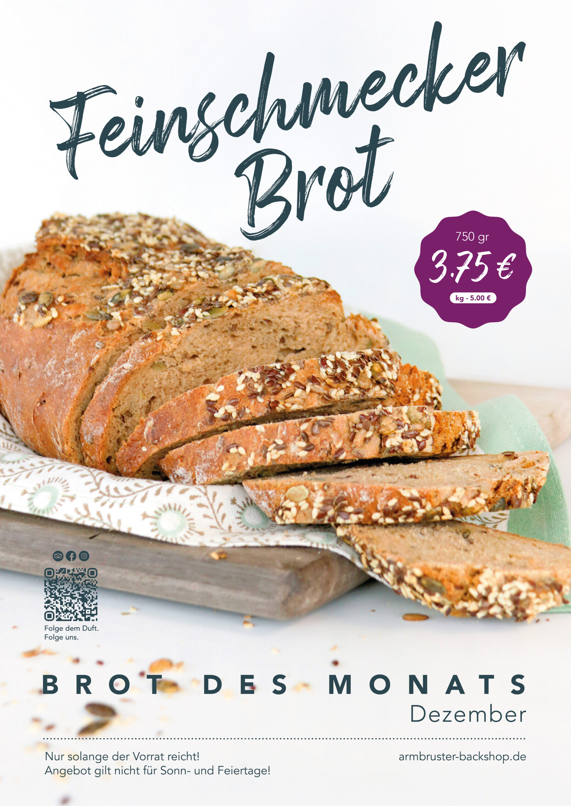 Brot des Monats Dezember