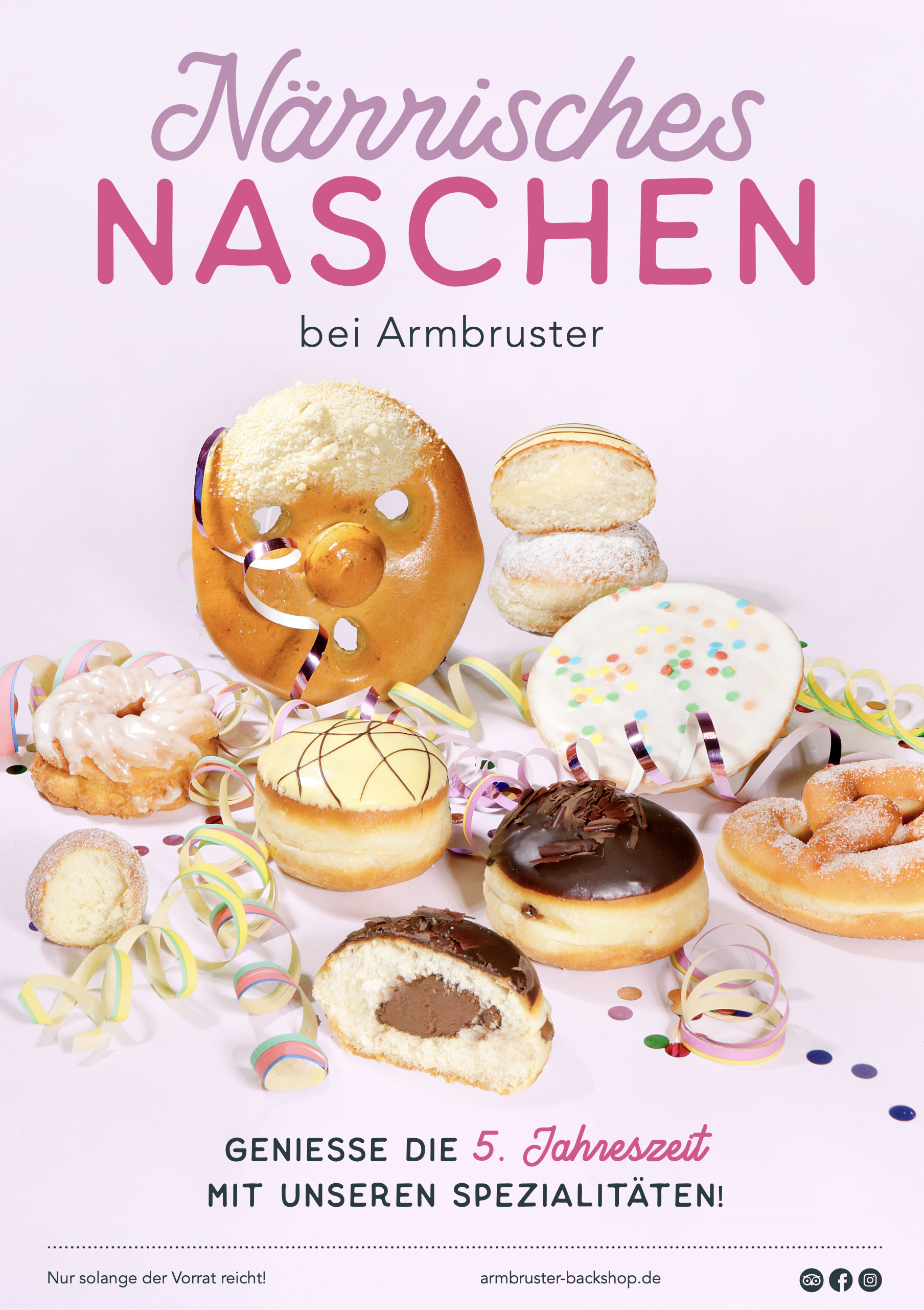 Närrisches Naschen bei Armbruster